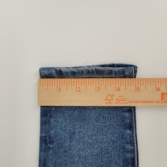 Adriano Goldschmied Farrah Skinny Ankle Jeans Size 27R High Rise Distressed - Picture 9 of 11